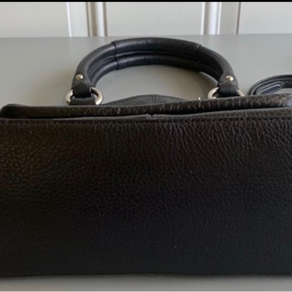 EUC Coach Vintage Leather Turnlock Tote/Crossbody Purse - Picture 5 of 8